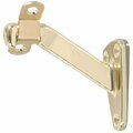 Hillman BRASS PLATED HANDRAIL BRCKT 852261